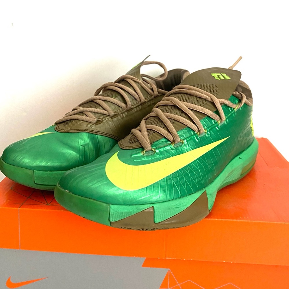 KD VI Bamboo size 9 Nike Basketball Shoe - Picture 2 of 5